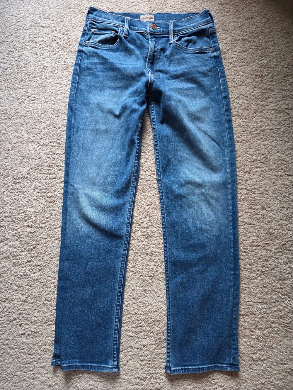 Mother Jeans The Smarty Pants Flood in Connect the Dots Size 27